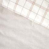 Pinnacle Flannel Reversible Duvet Cover Set | Cocoa-4