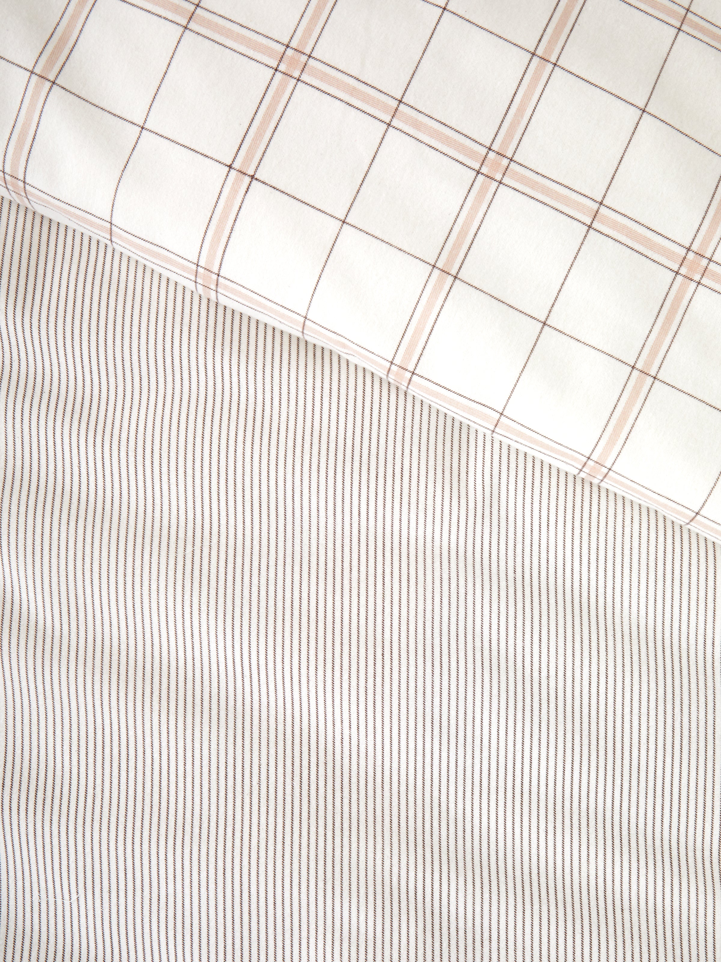 Pinnacle Flannel Reversible Duvet Cover Set | Cocoa-4