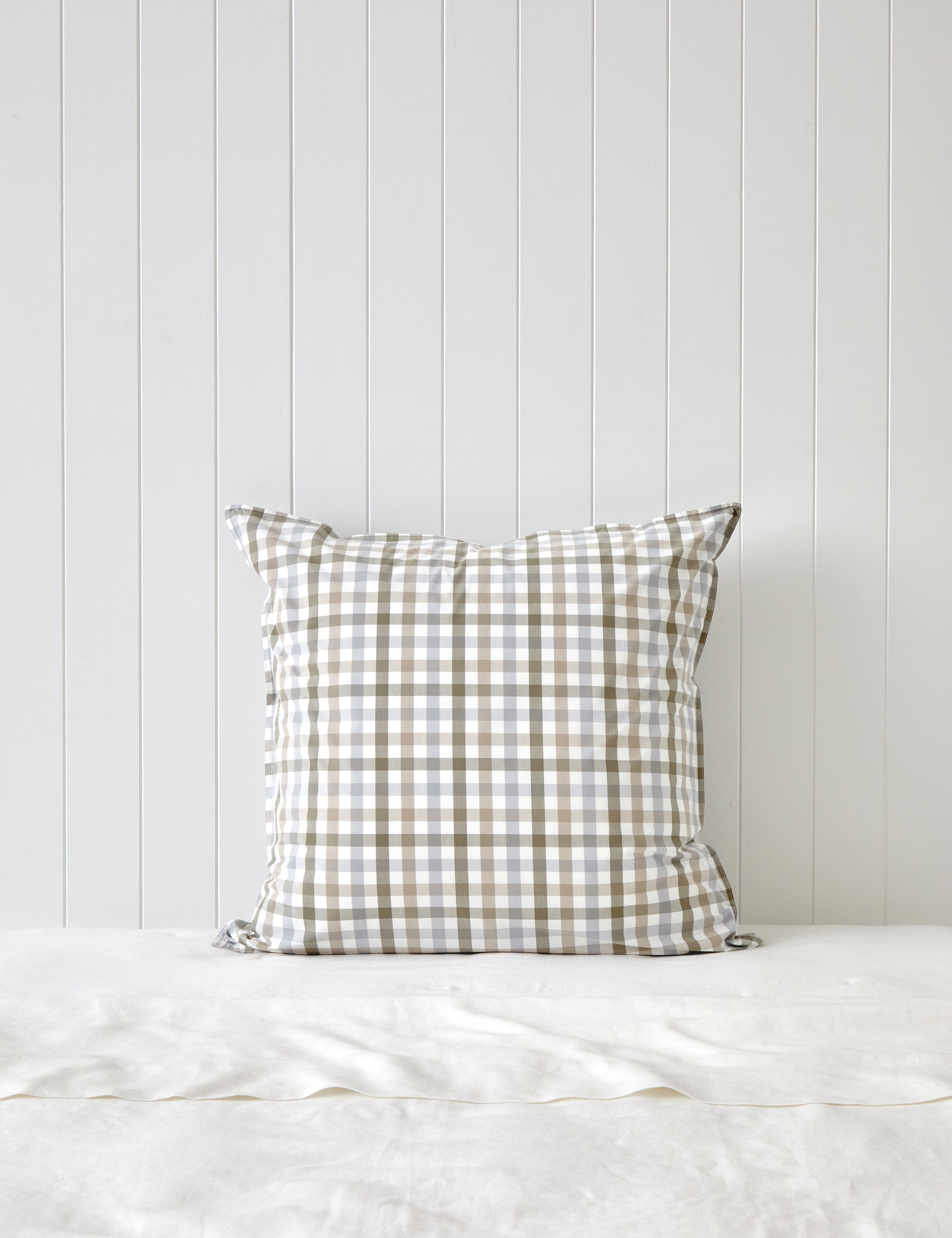 Portland European Pillowcase | Gingham-1