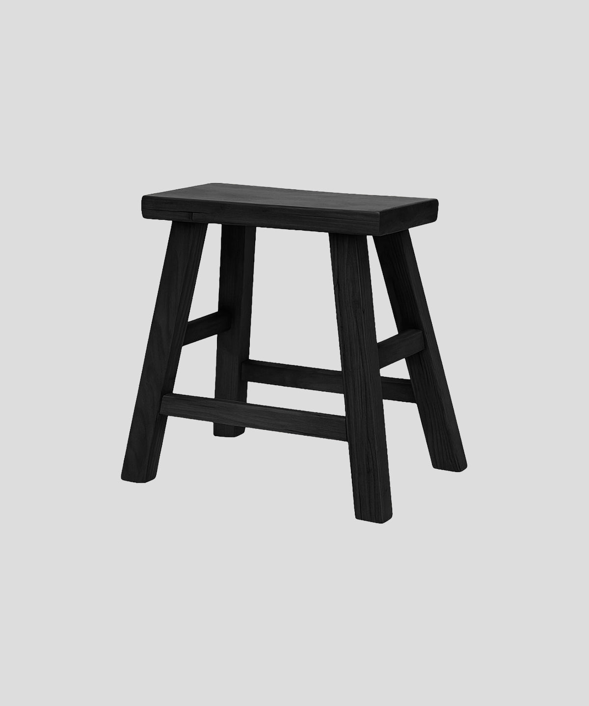 Province Rectangle Stool | Black-1