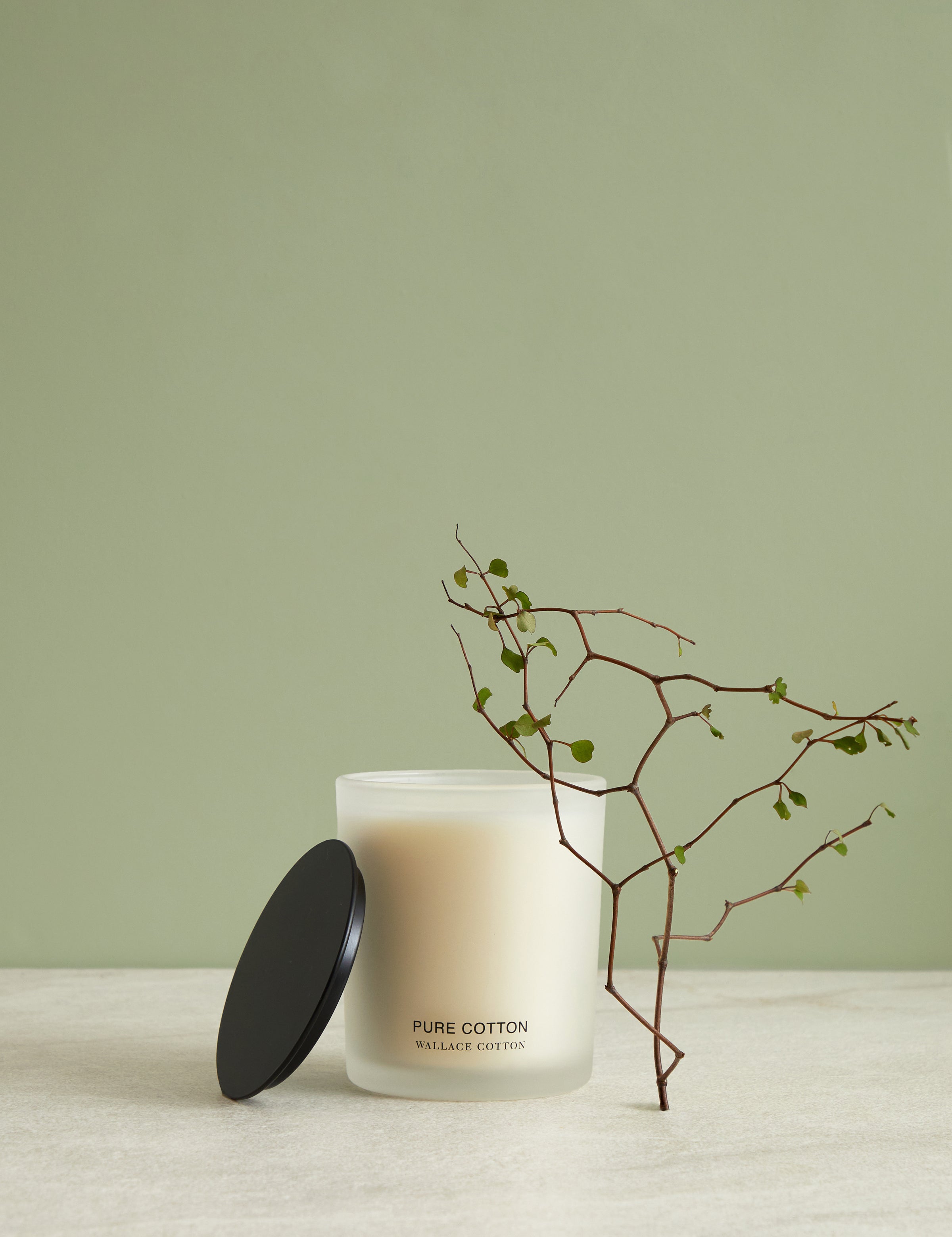 Pure Cotton Candle 300g | White-1