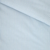 Purity Organic Cotton Duvet Cover Set | Blue Stripe-4