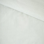 Purity Organic Cotton Duvet Cover Set | Green Stripe-4