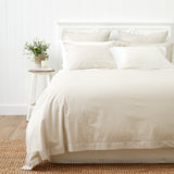Purity Organic Cotton Duvet Cover Set | Natural Stripe-1