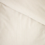 Purity Organic Cotton Duvet Cover Set | Natural Stripe-4