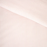 Purity Organic Cotton Duvet Cover Set | Pink Stripe-4