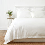 Purity Organic Cotton Duvet Cover Set | White-1