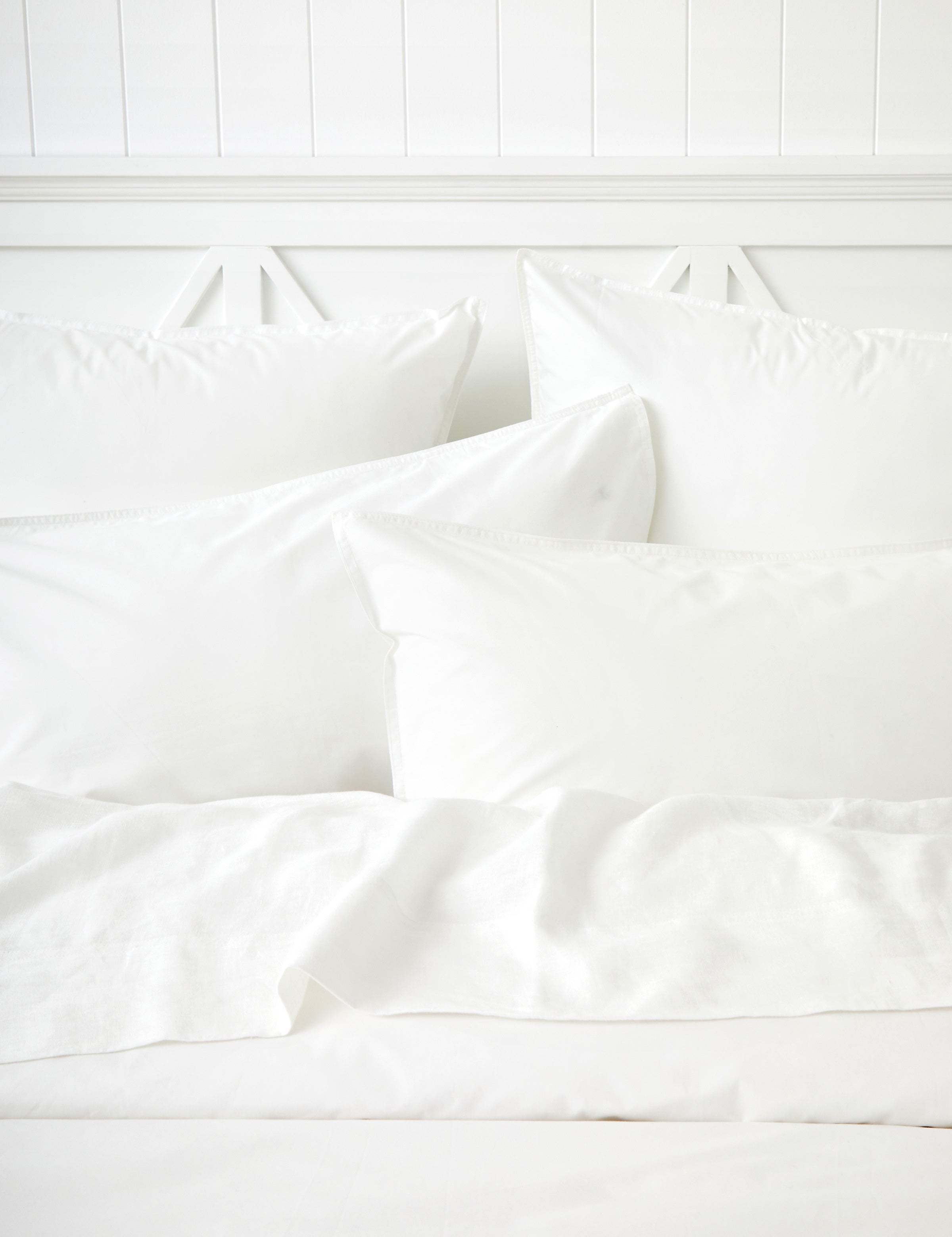 Purity Organic Cotton Duvet Cover Set | White-2