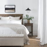 Purity Organic Cotton Duvet Cover Set | White-5