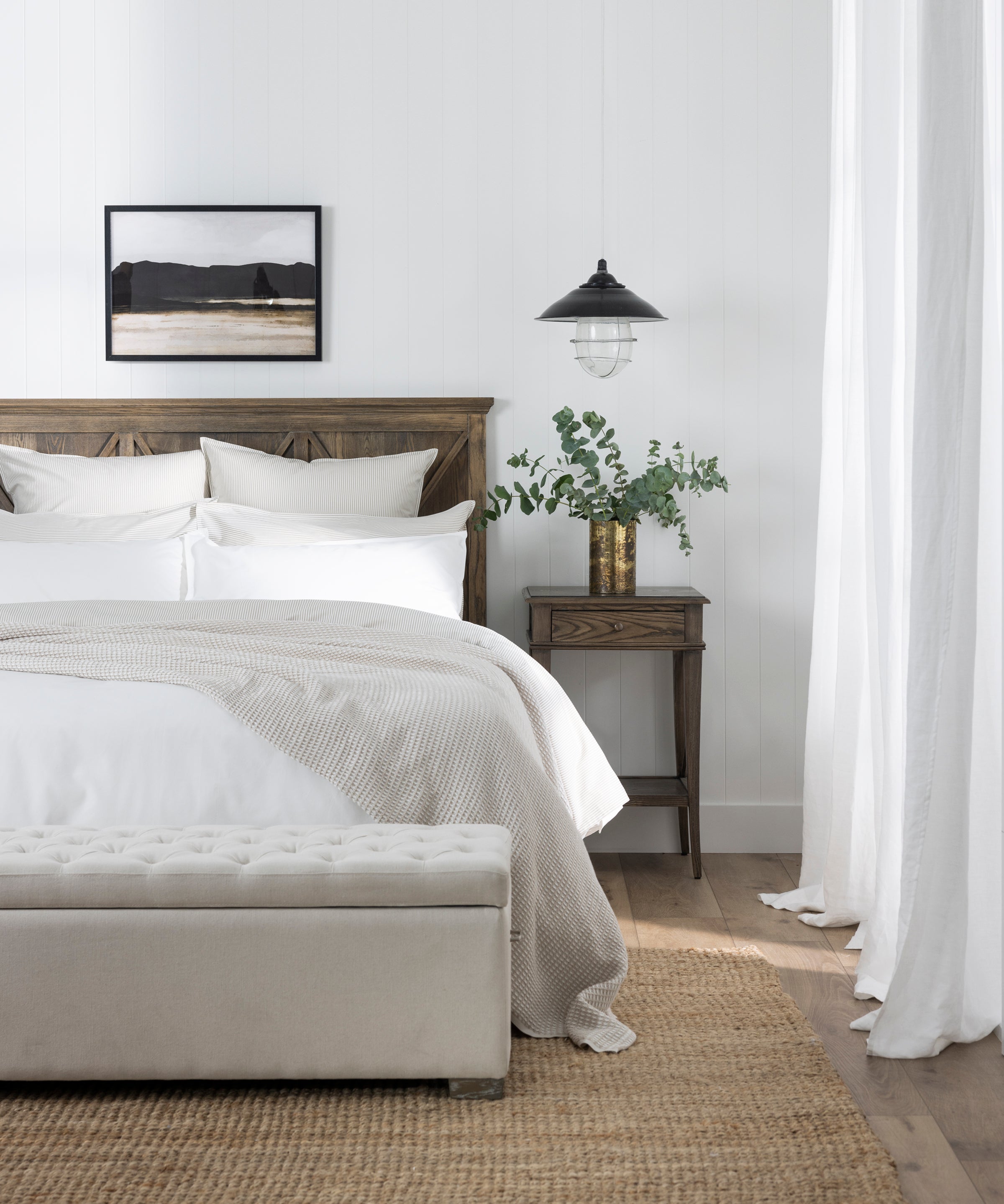 Purity Organic Cotton Duvet Cover Set | White-5