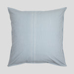 Purity Organic Cotton European Pillowcase | Blue Stripe-2