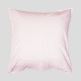 Purity Organic Cotton European Pillowcase | Pink Stripe-3