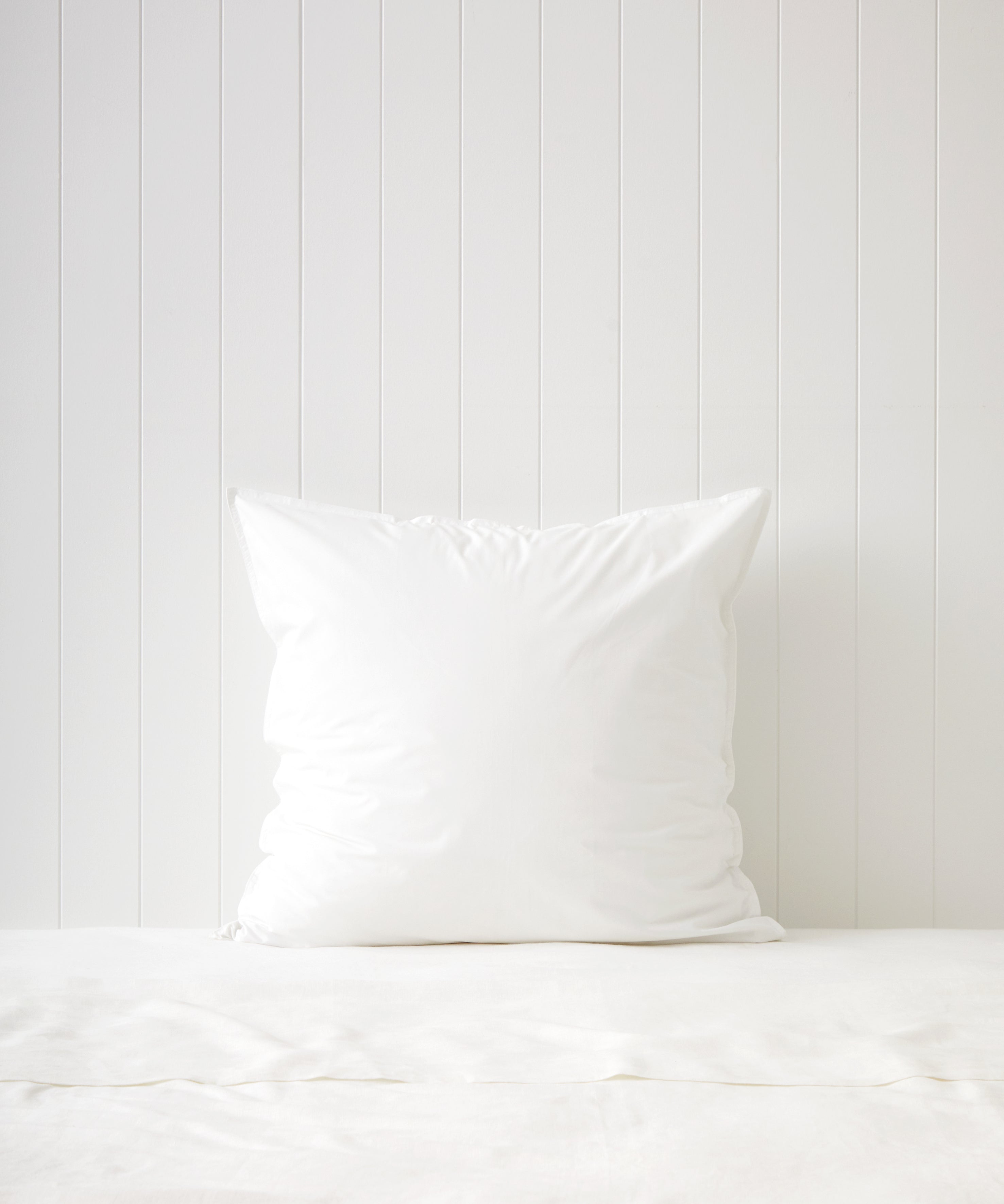 Purity Organic Cotton European Pillowcase | White-1