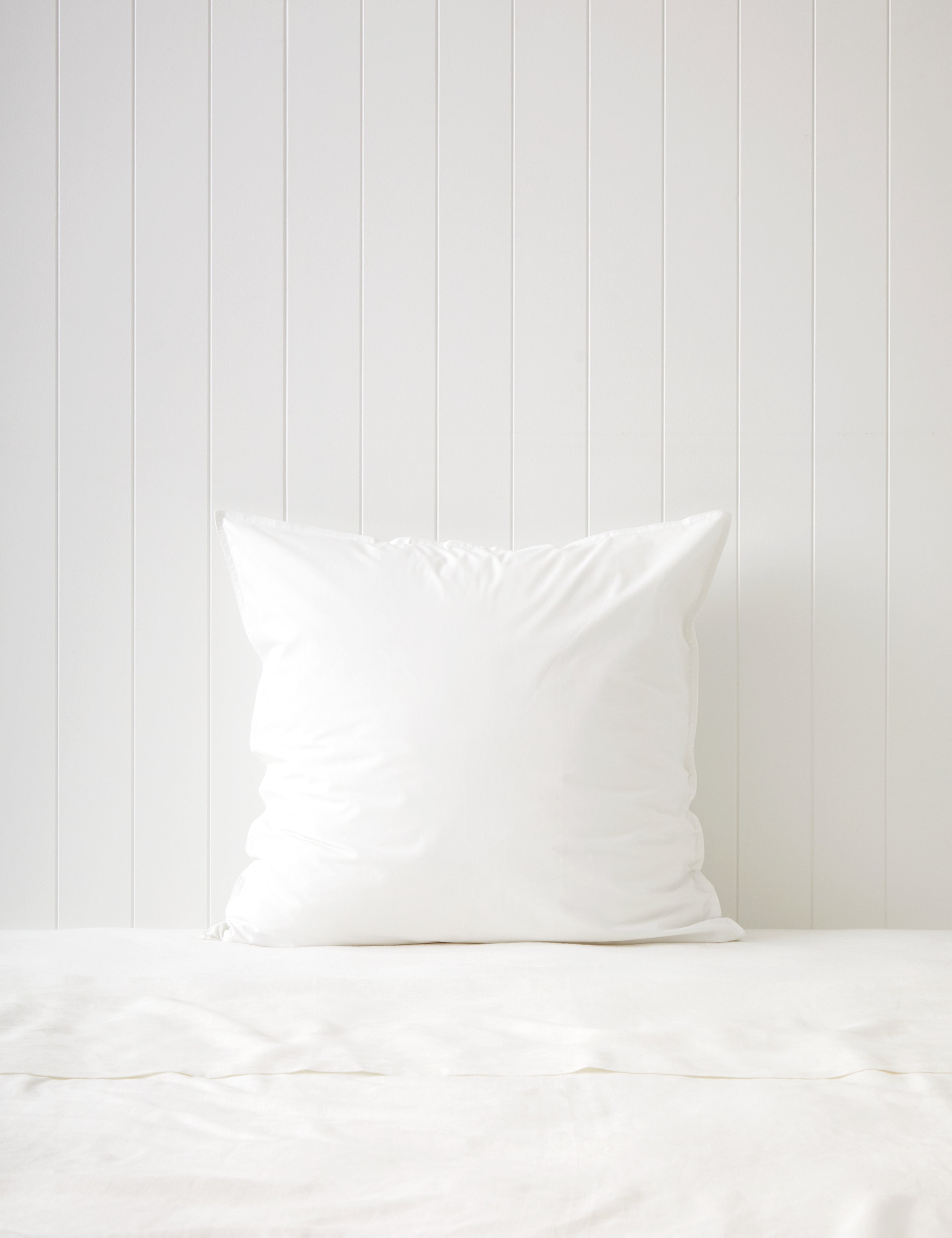 Purity Organic Cotton European Pillowcase | White-1