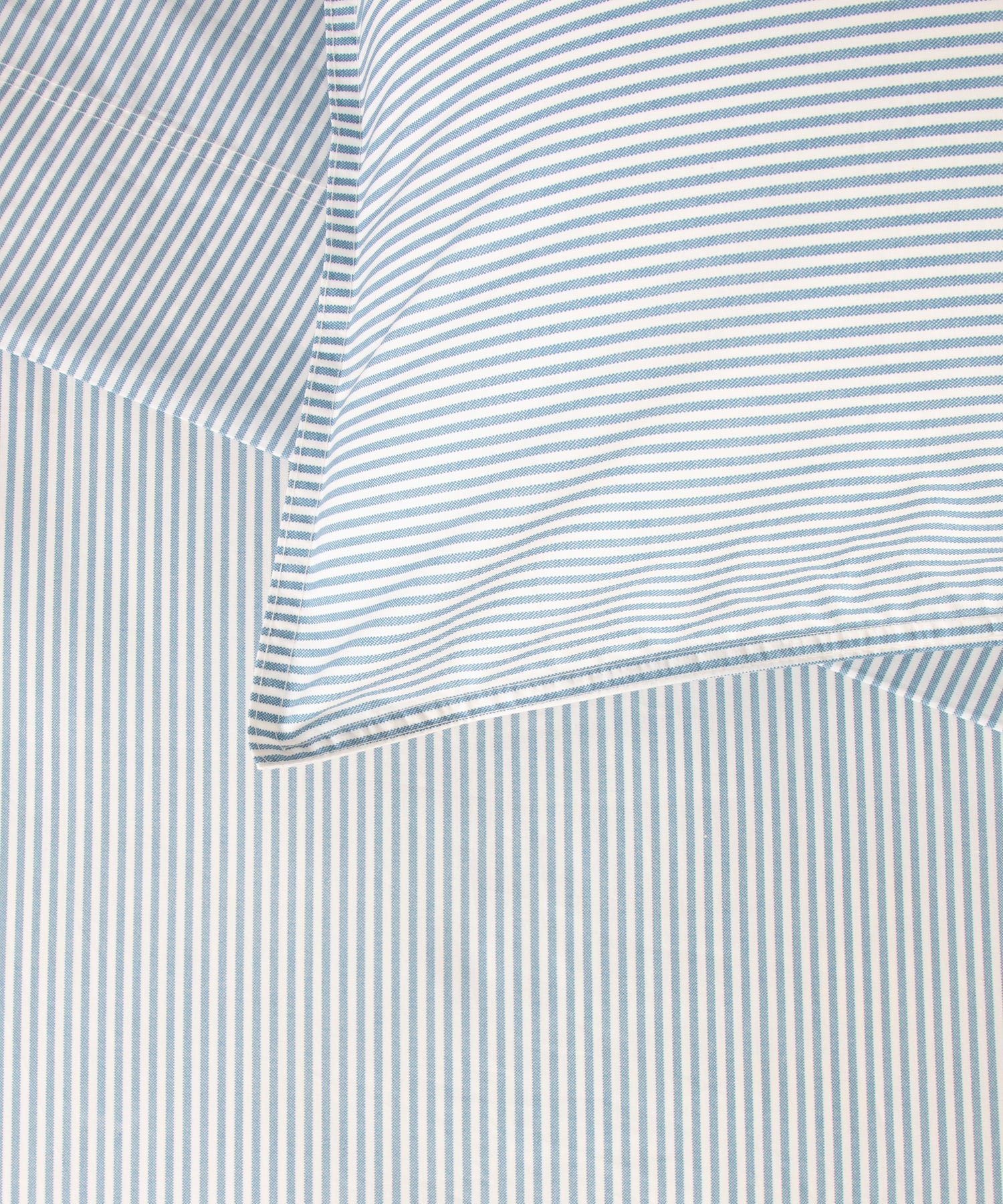 Purity Organic Cotton Sheet Set | Blue Stripe-2
