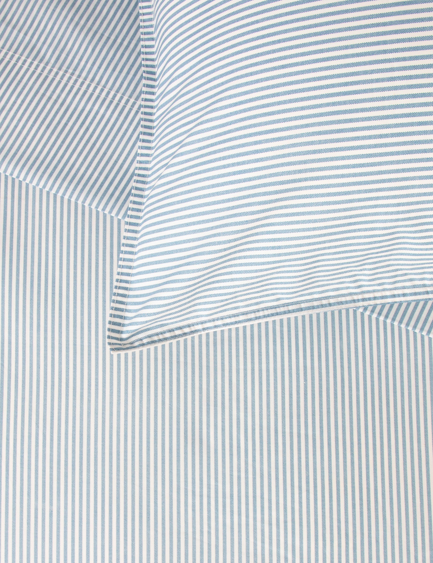 Purity Organic Cotton Sheet Set | Blue Stripe-2