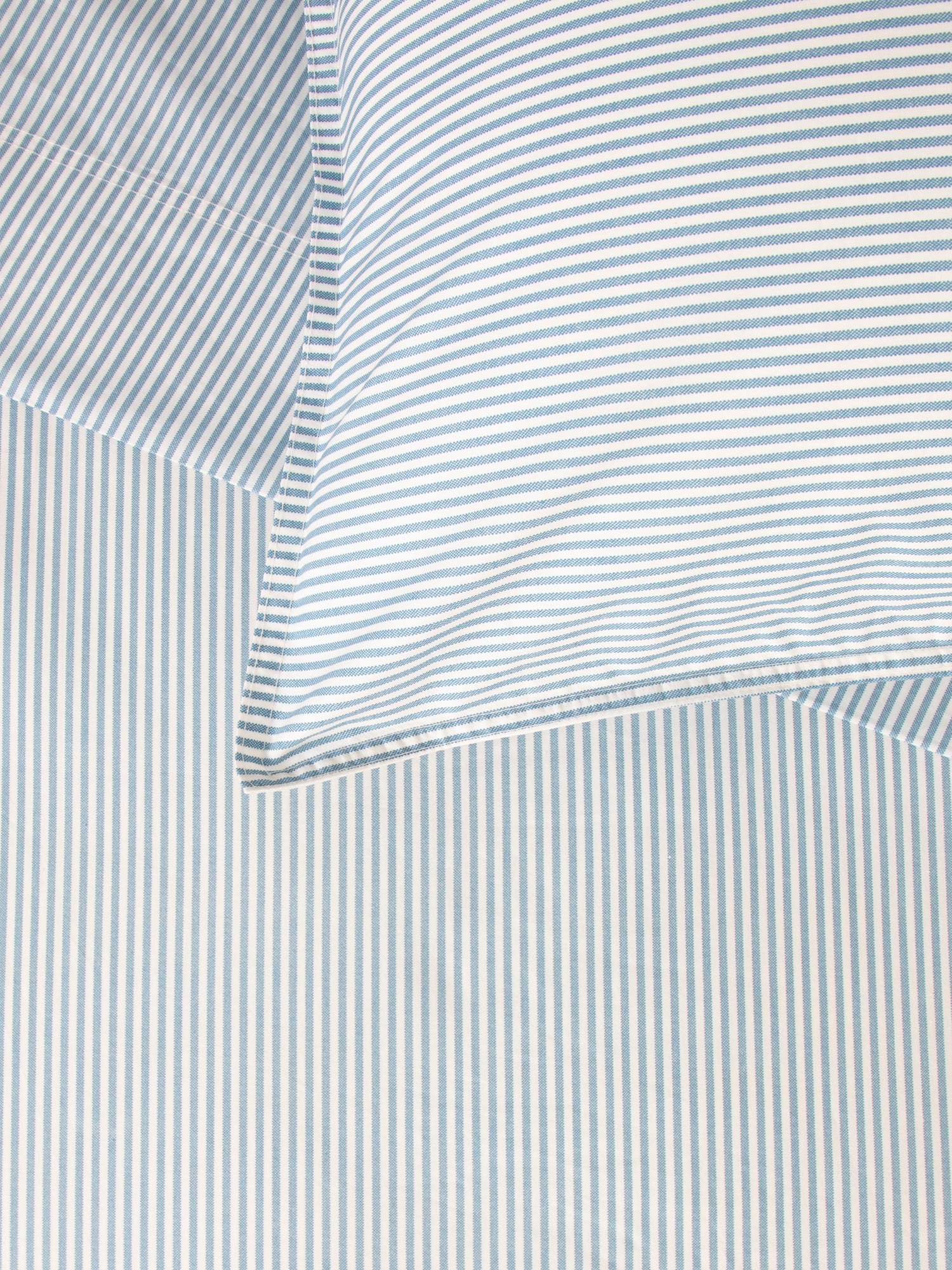 Purity Organic Cotton Sheet Set | Blue Stripe-2
