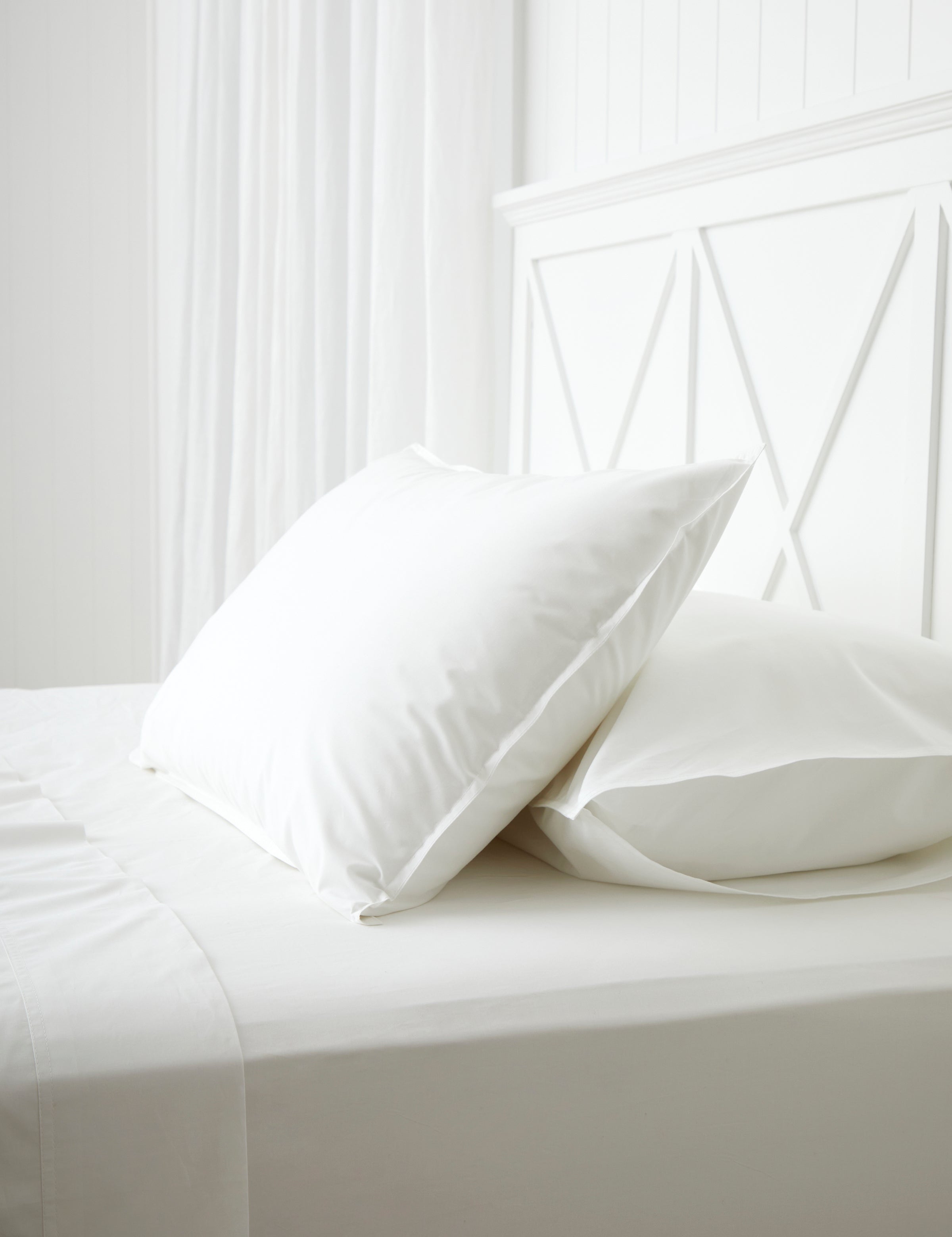 Purity Organic Cotton Sheet Set | White-1