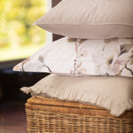 Purity Organic Cotton Standard Pillowcase Set | Natural Stripe-2