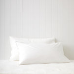 Purity Organic Cotton Standard Pillowcase Set | White-1