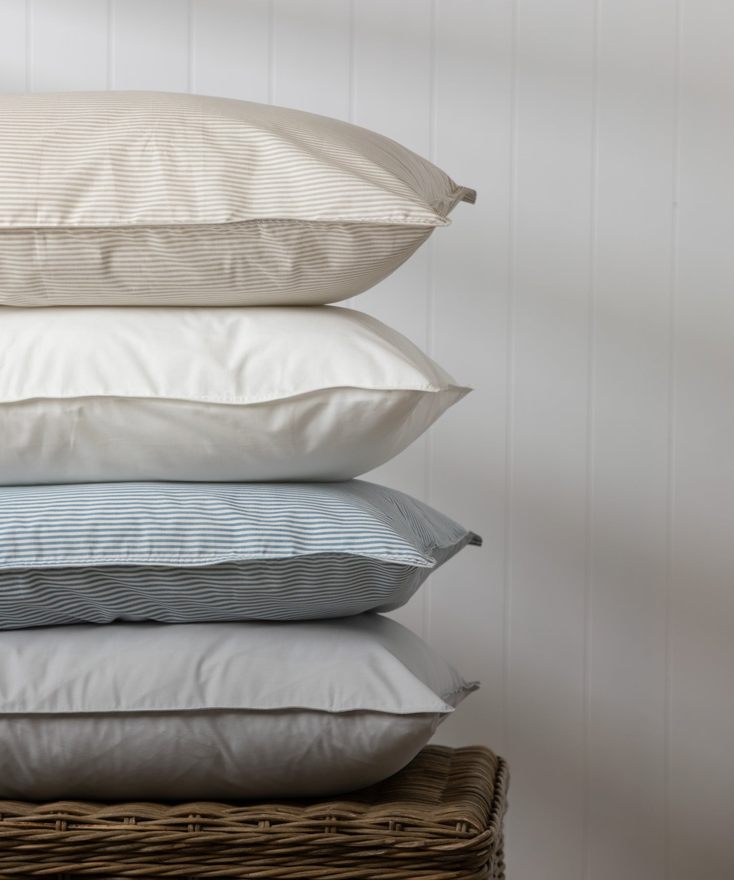 Purity Organic Cotton Standard Pillowcase Set | White-2