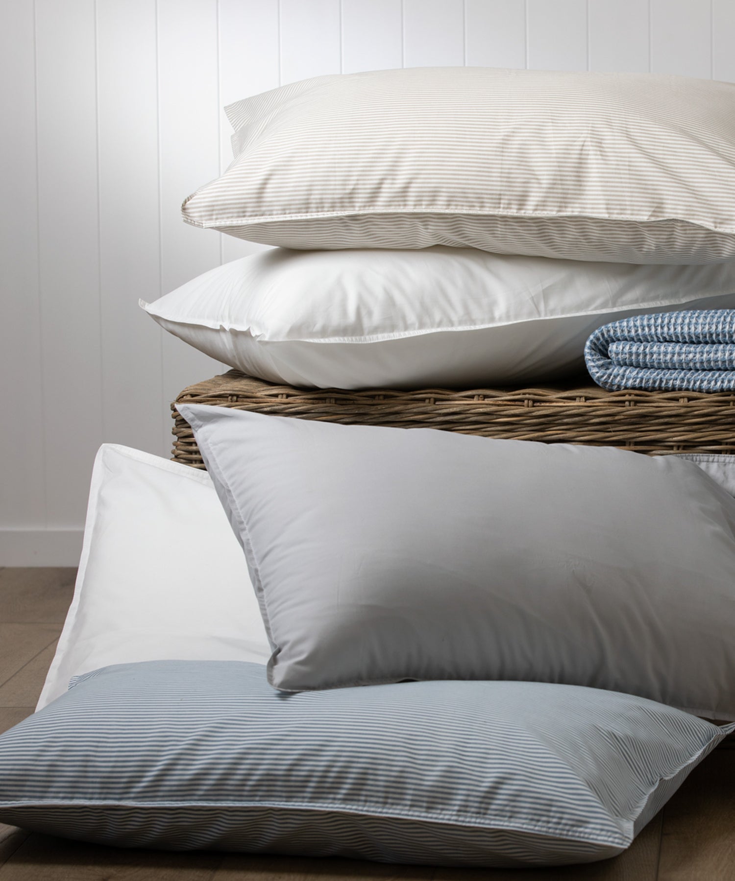 Purity Organic Cotton Standard Pillowcase Set | White-3