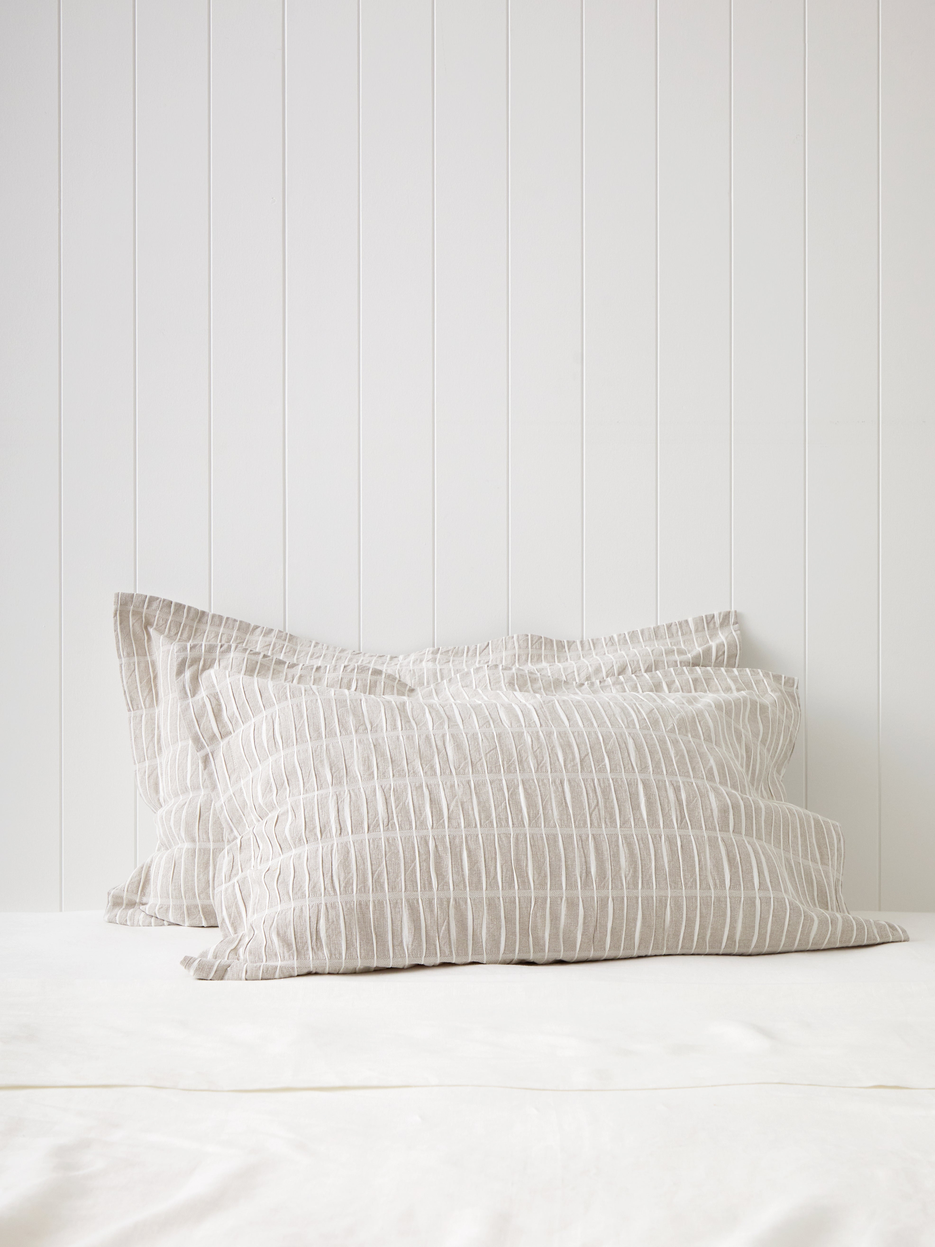 Raffles Oxford Pillowcase Set | Natural-1