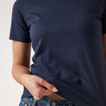 Reese Knit Tee Shirt | Ink-2