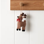 Reindeer Wool Decoration | Brown-1