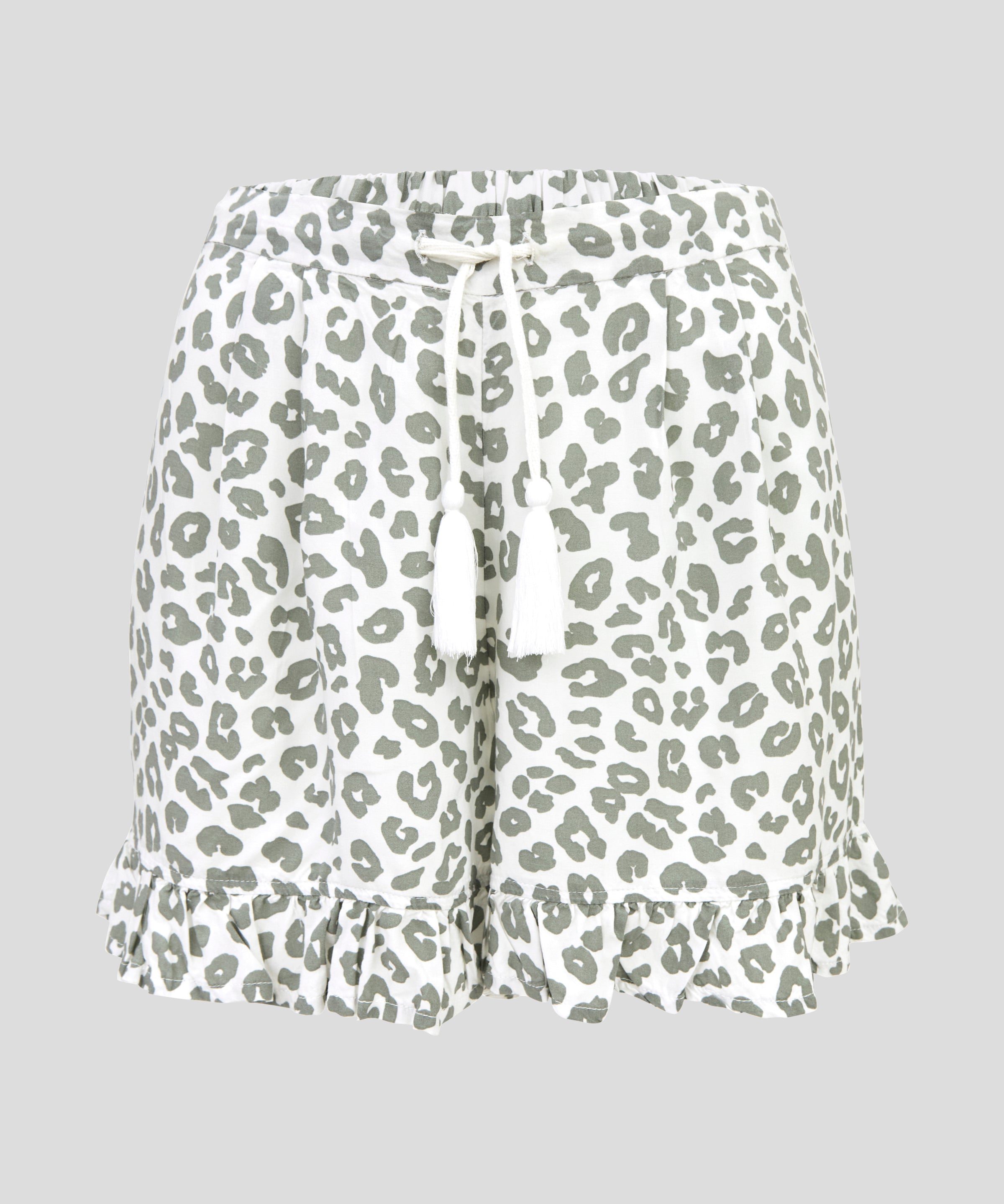 Rio Sleep Shorts | Sage White-2