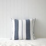 Riverton European Pillowcase | Blue Stripe-1