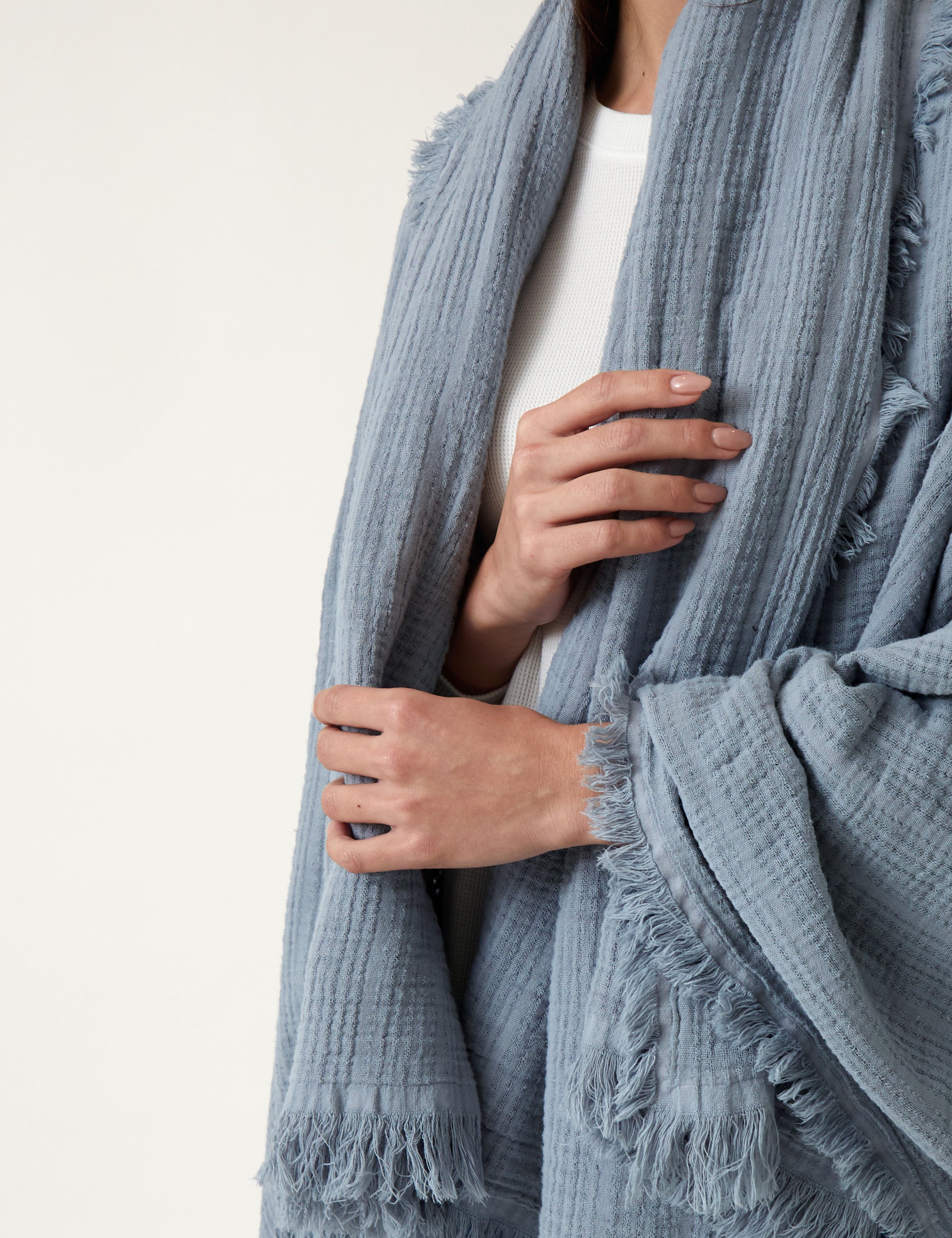 Rome Throw | Blue-2