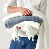 Rome Throw | Blue-3
