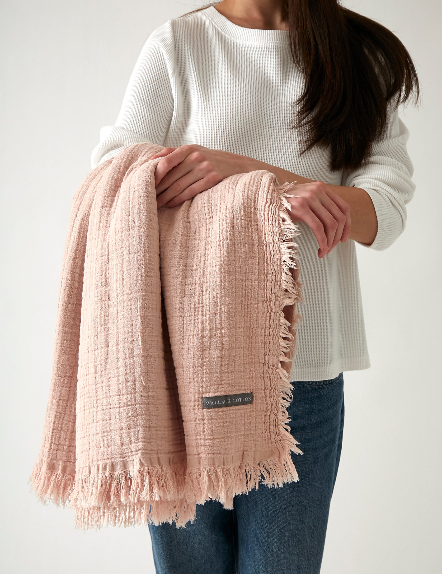 Rome Throw | Blush-2