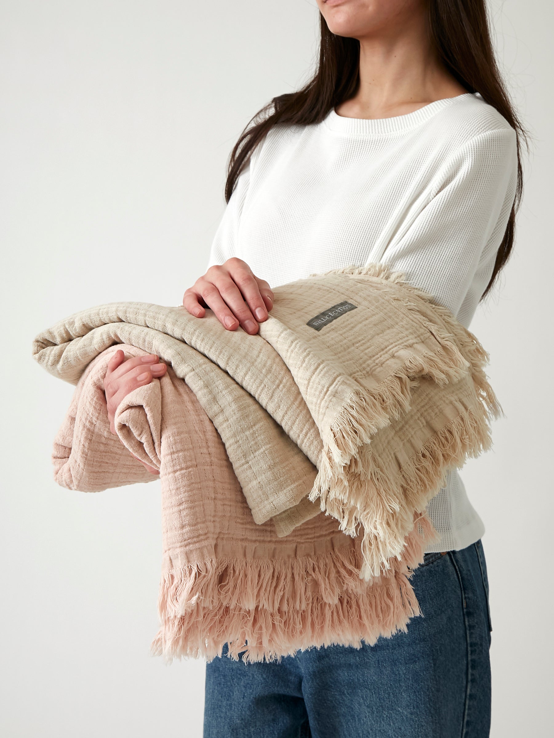 Rome Throw | Blush-3