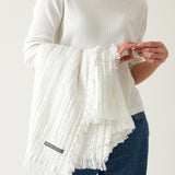 Rome Throw | White-2