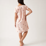 Rosa Empress Nightie | Pink Stripe-4