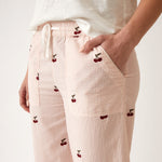 Rosa PJ Pants | Pink Stripe-2