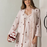 Rosa Robe | Pink Stripe-3