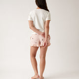 Rosa Sleep Shorts | Pink Stripe-4