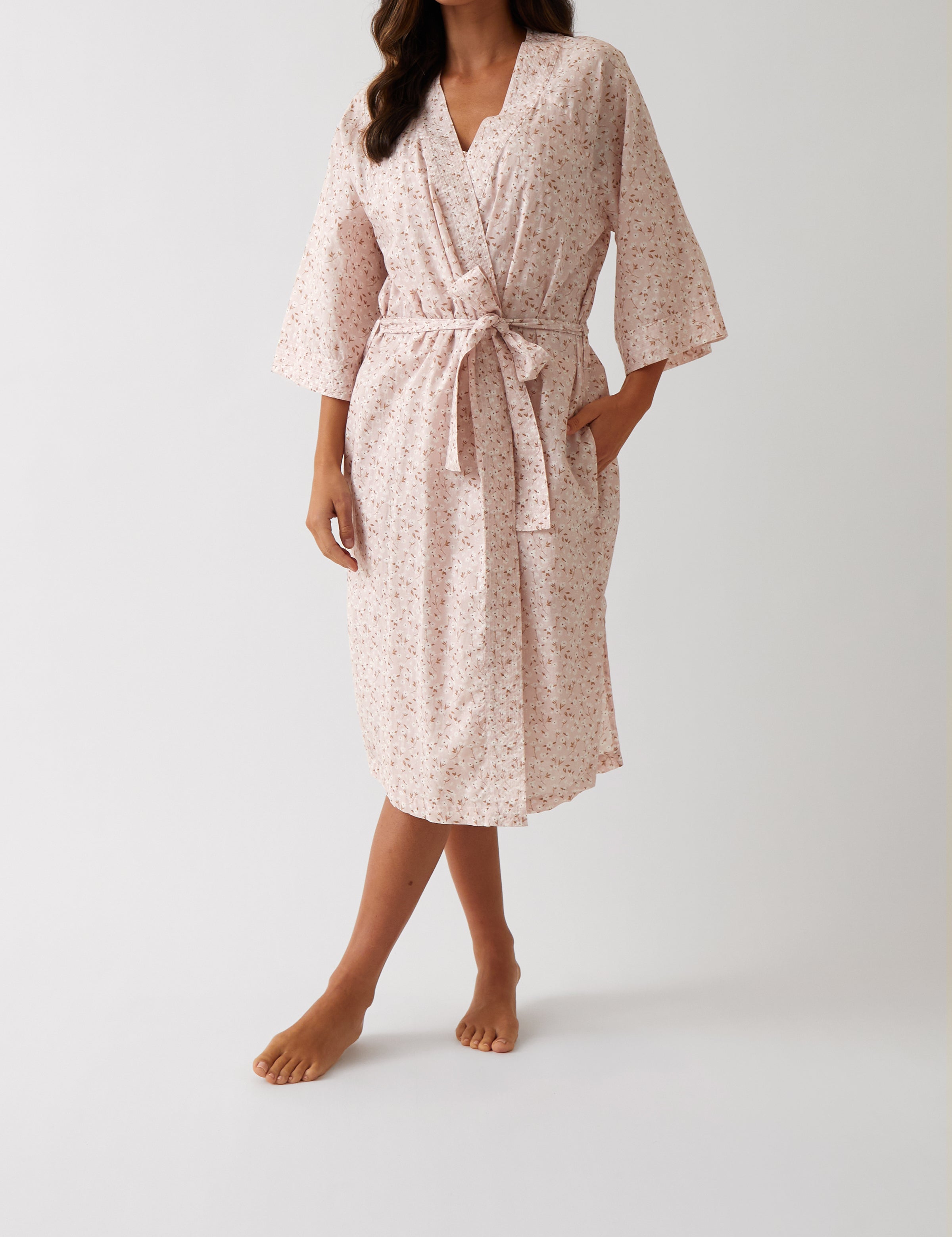 Ruby Robe | Pink Floral-1