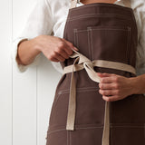 Sawyer Everyday Apron | Cocoa-2