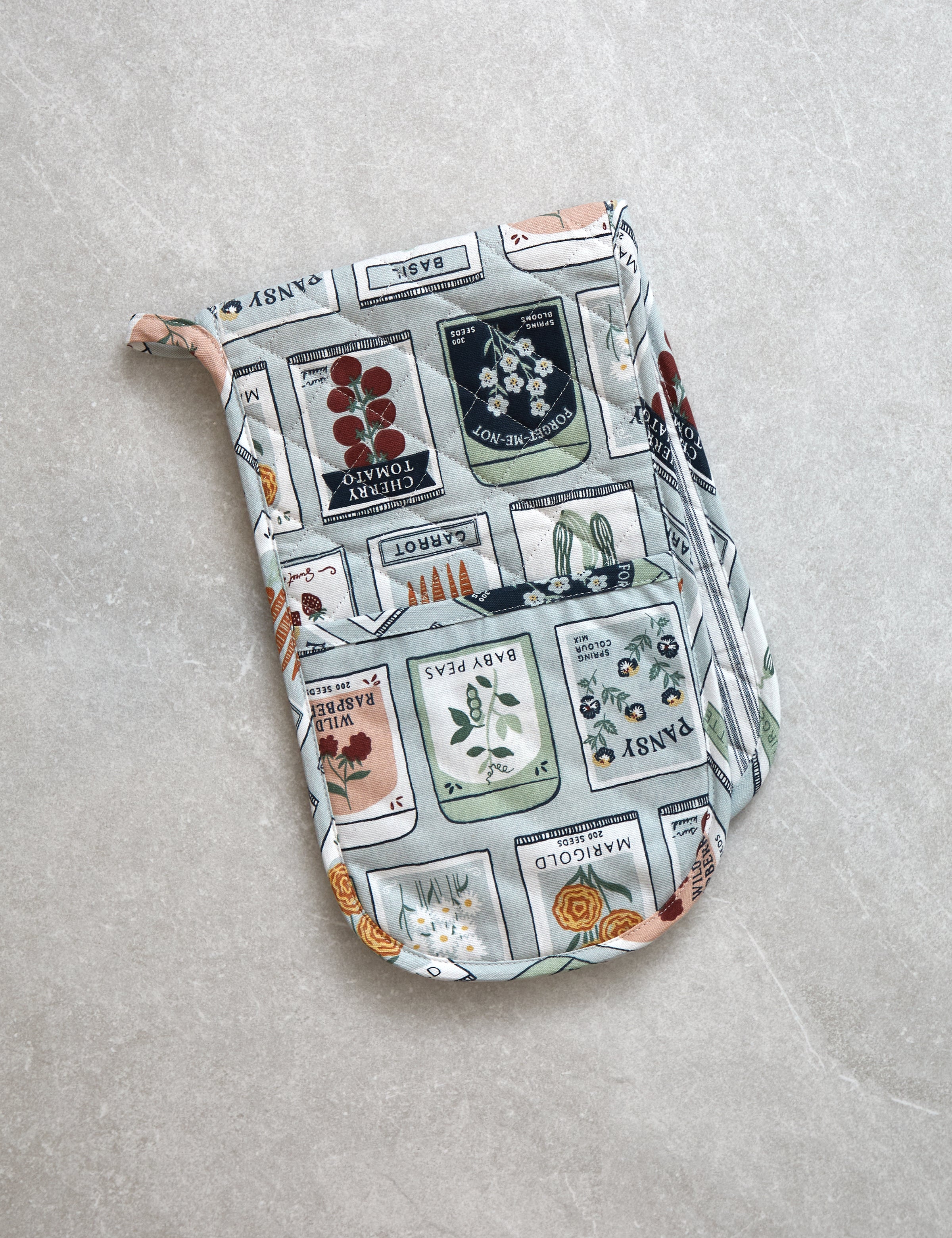 Seedling Double Oven Glove | Multi-1