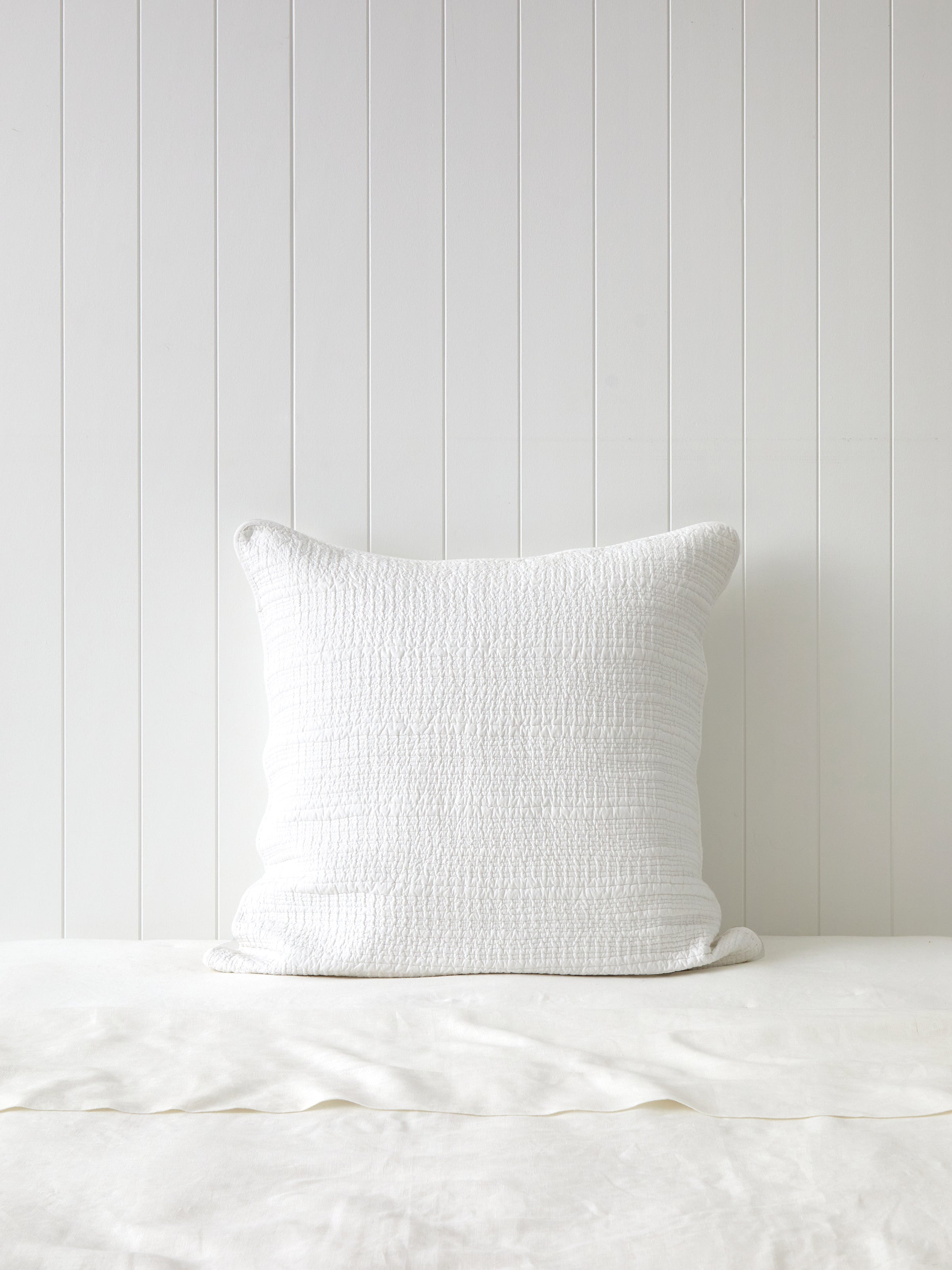 Serenade European Pillowcase | White-1