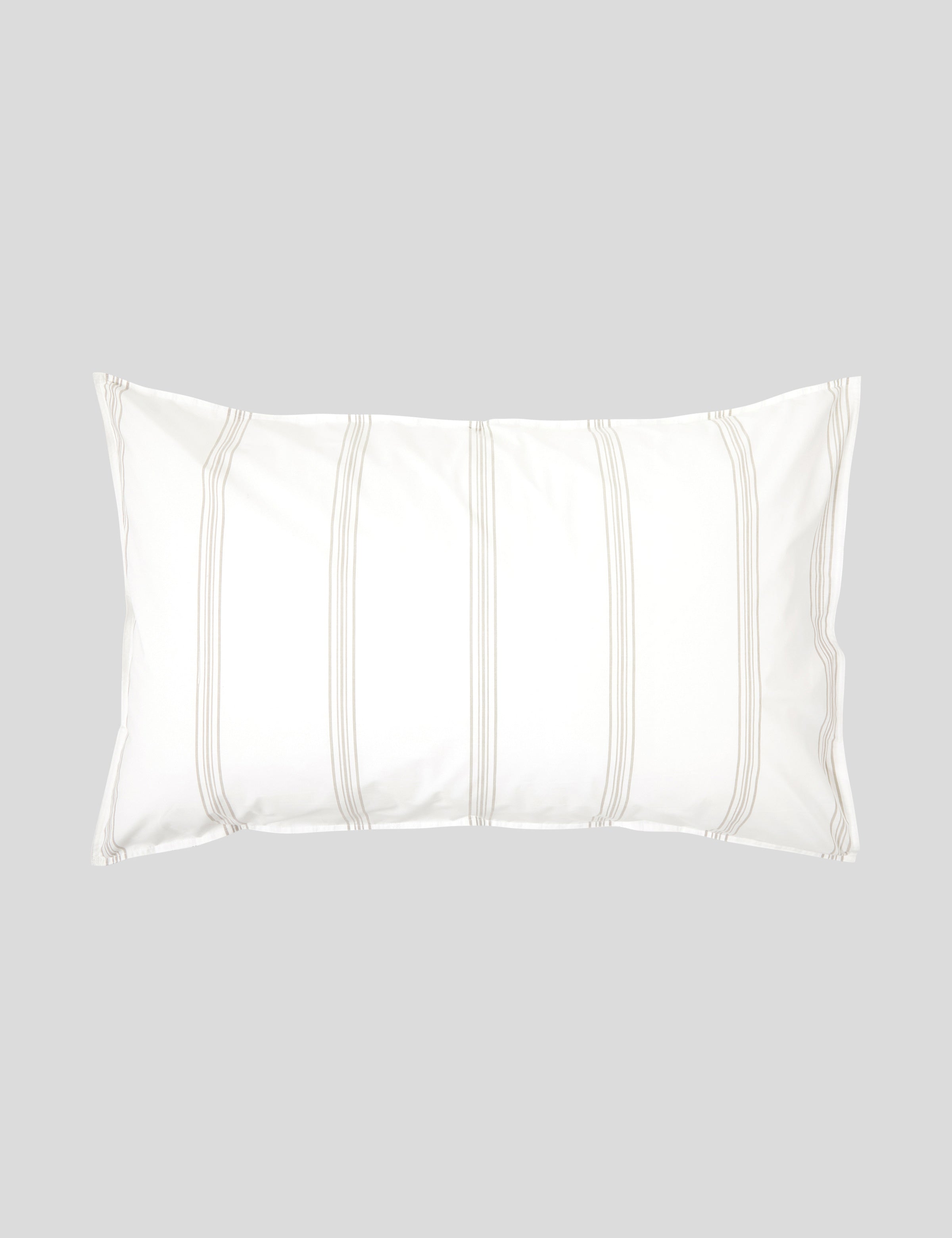Shoreline Lodge Pillowcase Set | Natural Stripe-1
