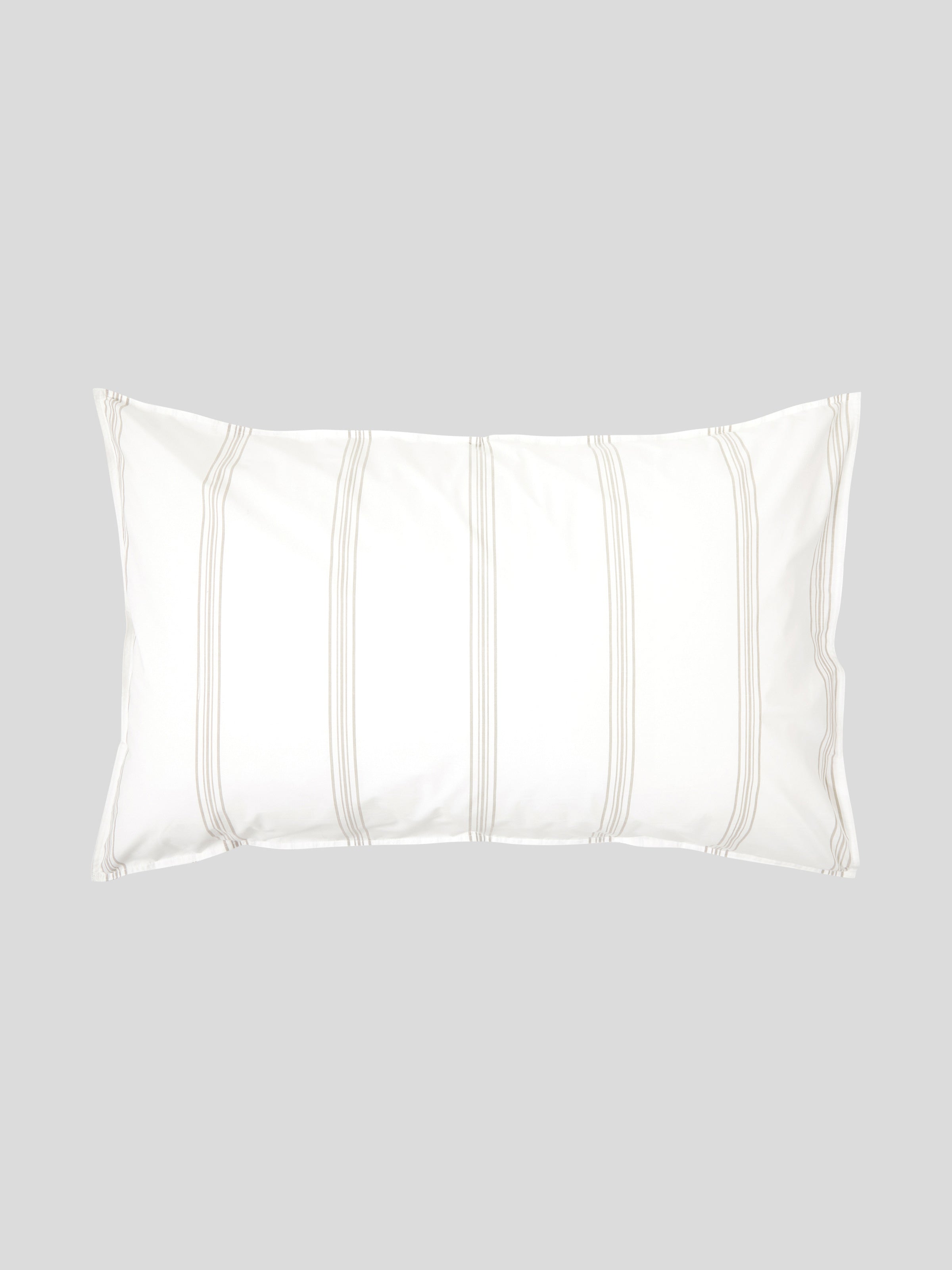 Shoreline Lodge Pillowcase Set | Natural Stripe-1