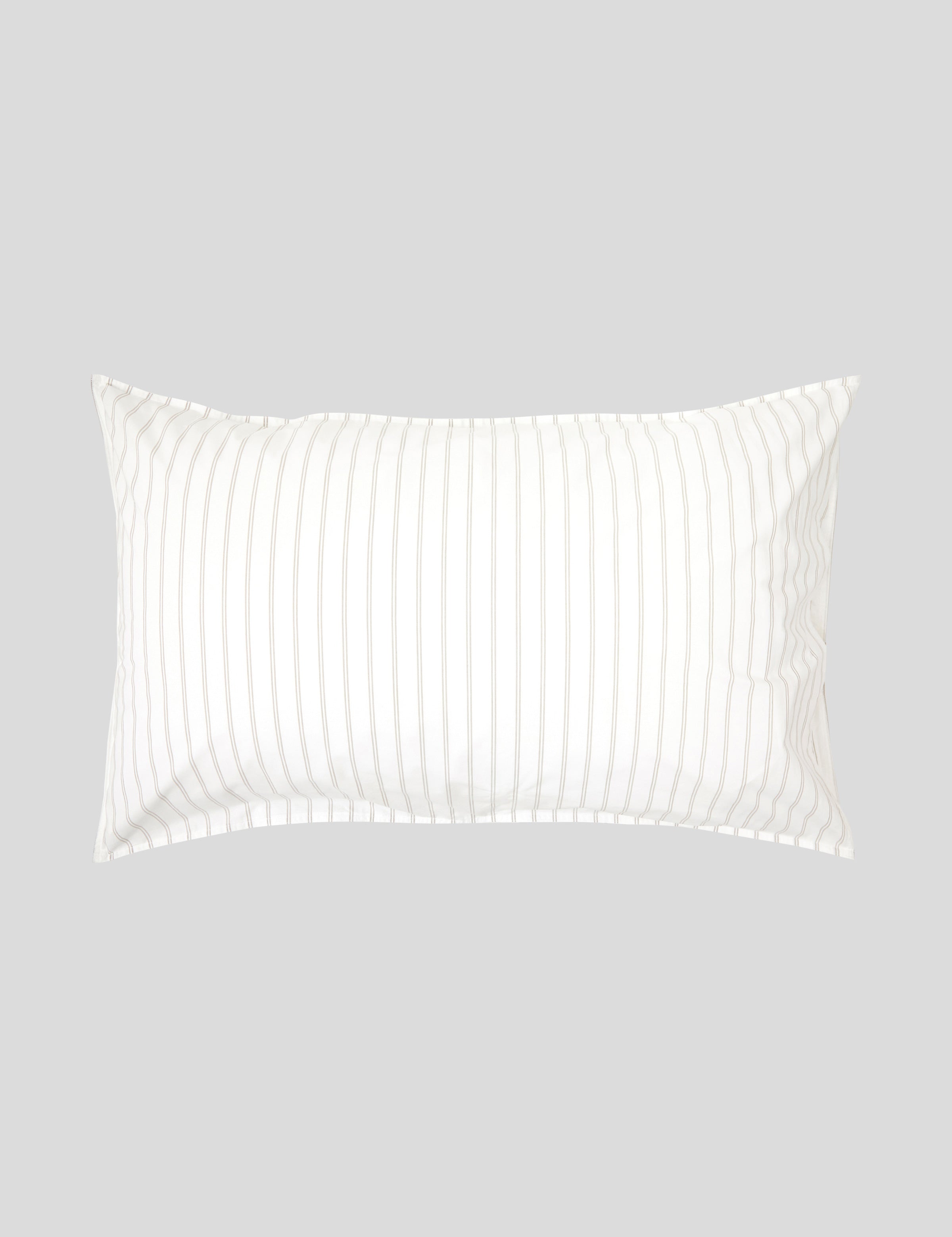 Shoreline Lodge Pillowcase Set | Natural Stripe-2