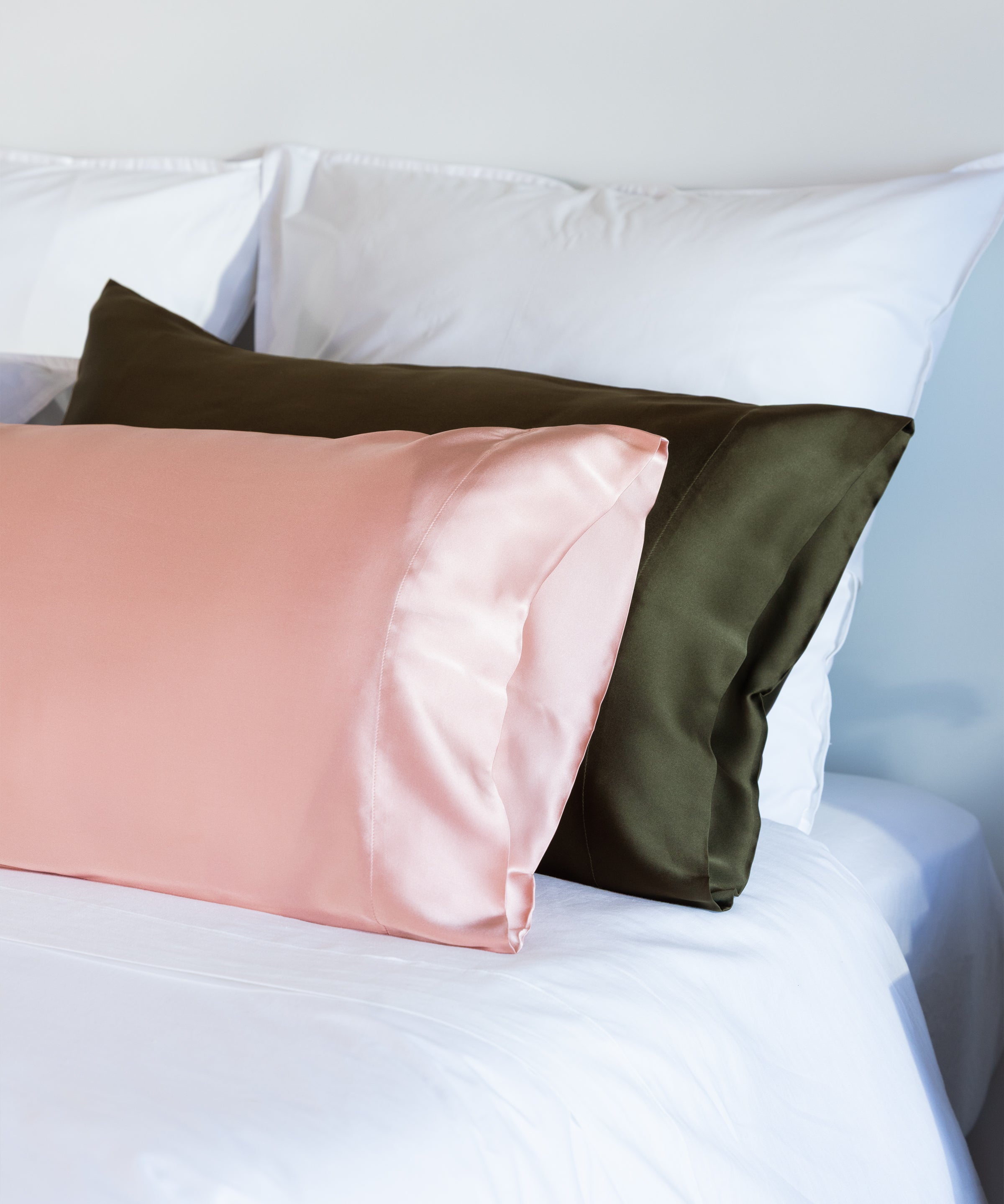 Silk Boxed Standard Pillowcase | White-2