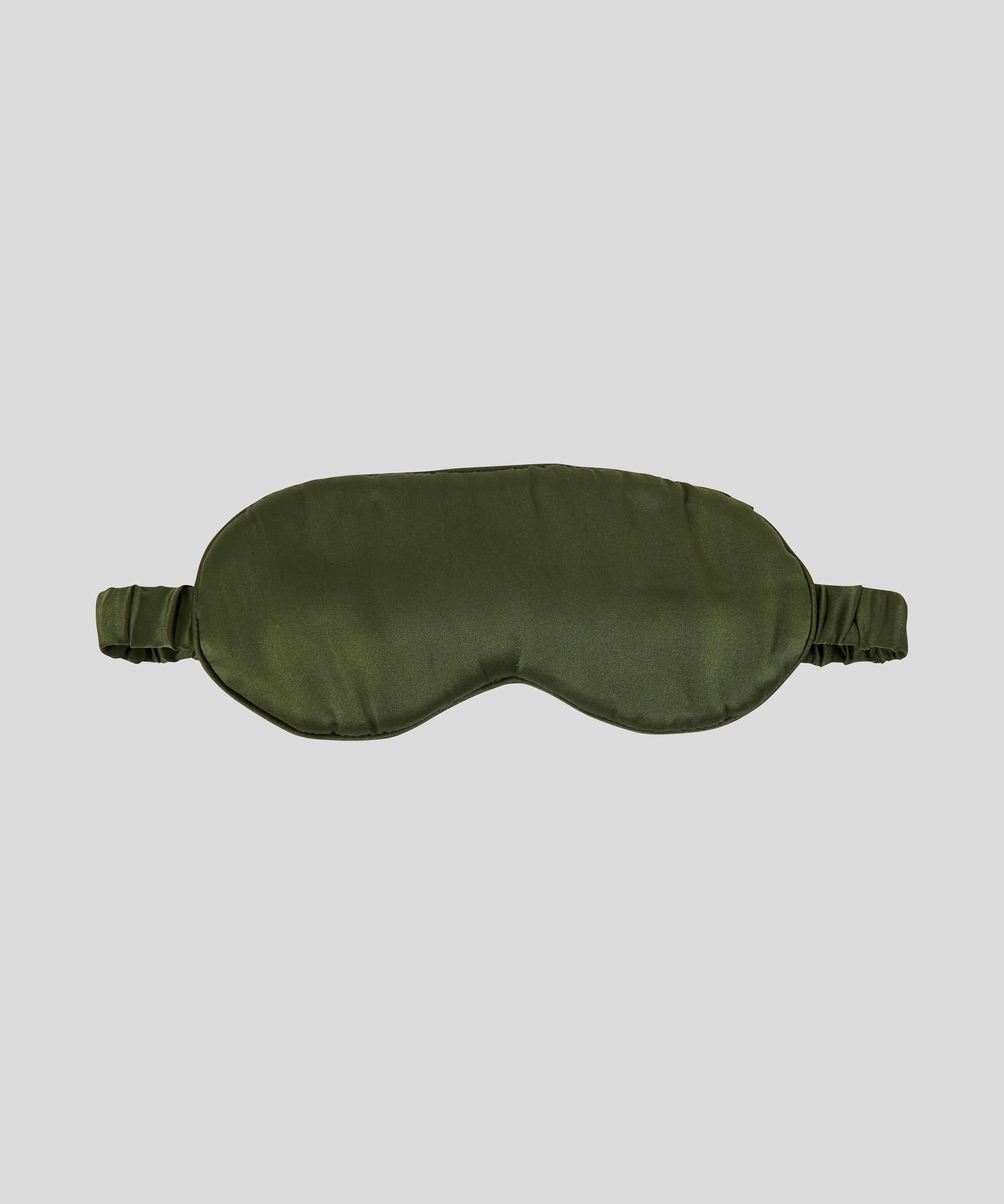 Silk Pillowcase & Eye Mask Gift Box Set | Olive-3