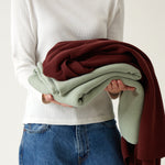 Sintra Cotton Blanket | Sage-3